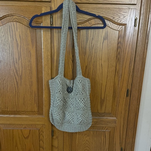 Vintage Crochet Shoulder Bag. GUC. - Picture 2 of 12